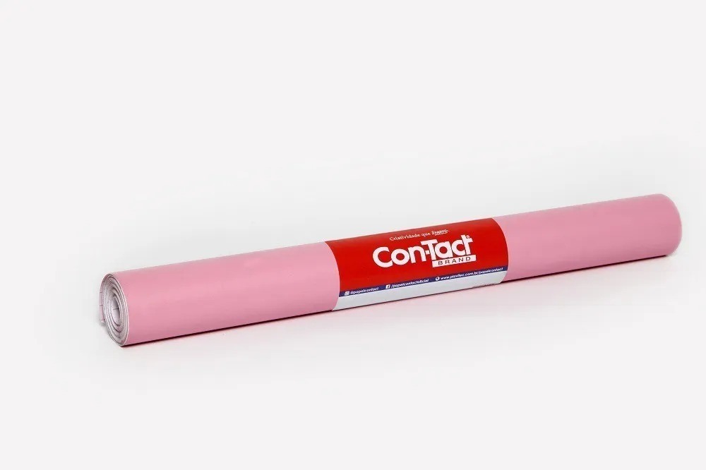 PLASTICO ADESIVO ROSA CONTACT